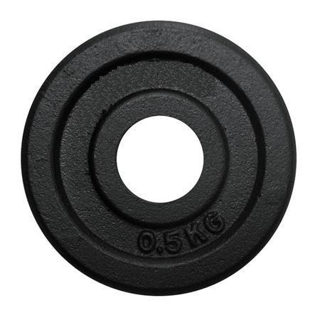 Závaží ocelové 0,5 kg (26mm) SPARTAN